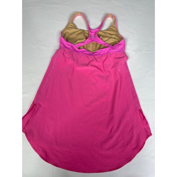 Lululemon Women’s Size 4/6 Pink Singlet Tank Built-In Bra Yoga Running Top - Picture 4 of 7